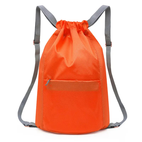 Lightweight Travel Sport String Bag Waterproof Drawstring
